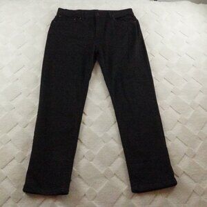 Lucky Brand 223 Straight Leg Jean mens 34x30 Black Denim